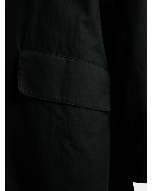 Bally Black Spread-Collar Ripstop Padded Coat for men