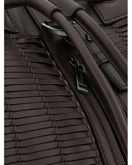 Ferragamo Black Sailor Backpack for men