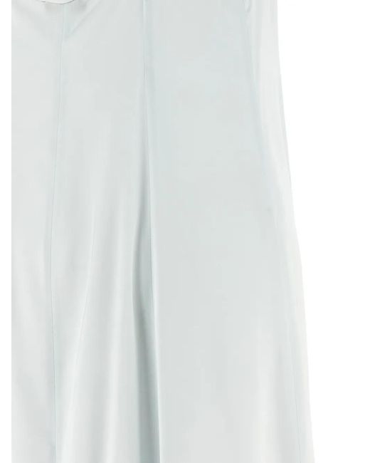 Peserico White Punto Luce Maxi Dress