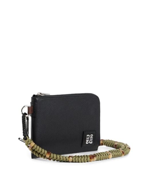 DSquared² D2 Upside-Down Ledertasche in Black für Herren