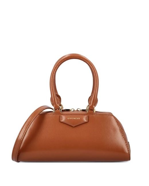 Borsa Mini Antigona di Givenchy in Brown