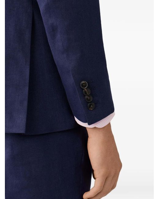 Hackett Blue Single-Breasted Suit for men