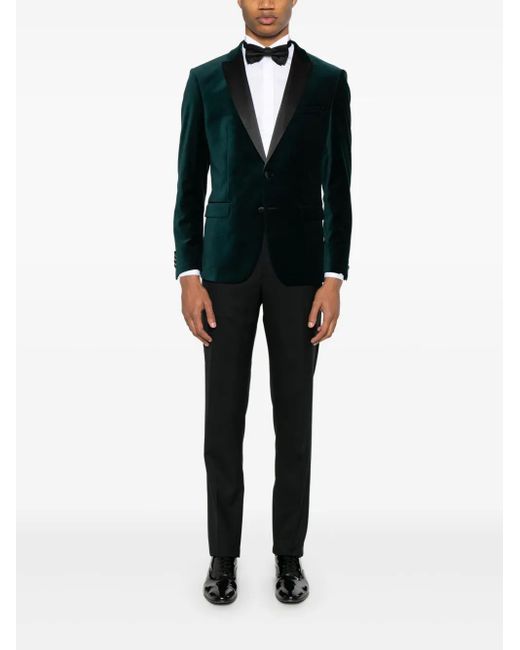 Remus Uomo Black Velvet Blazer for men