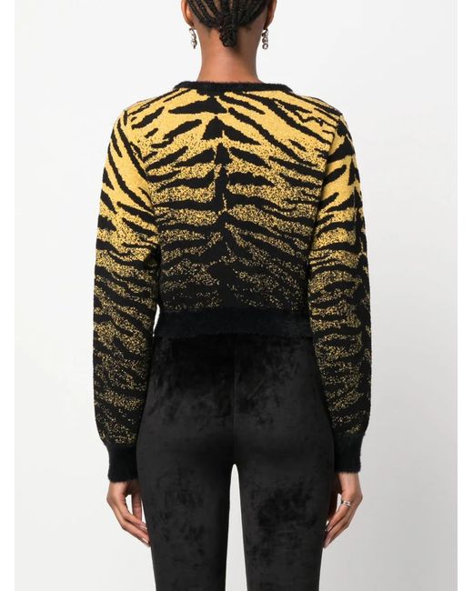 Gcds Cropped Trui in het Black