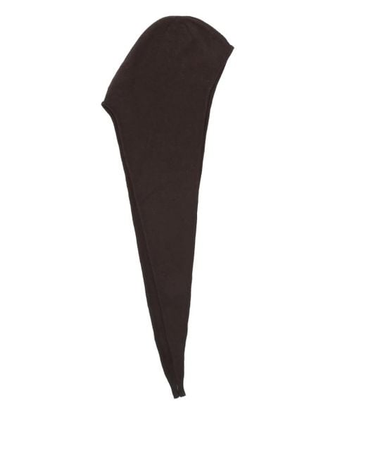 Lemaire Brown Wool Long Hat