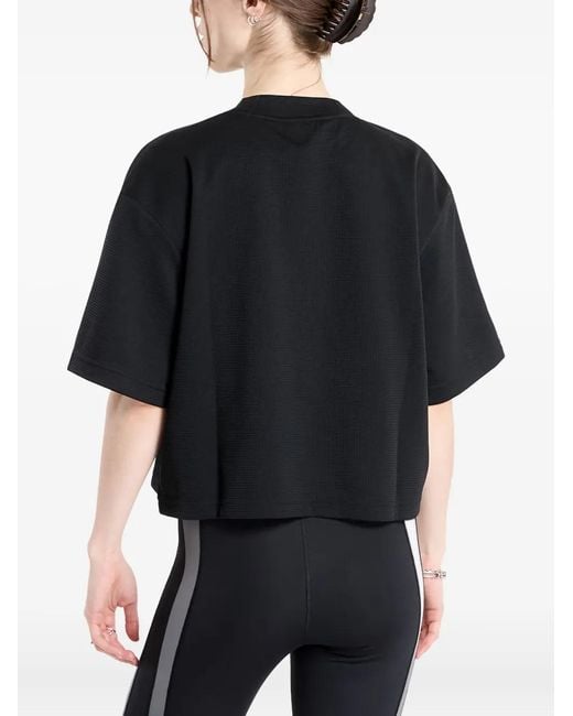 Adidas Black Yoga Motion Waffle T-Shirt