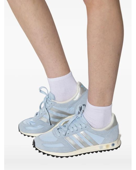 Adidas Blue La Trainer Og Sneakers