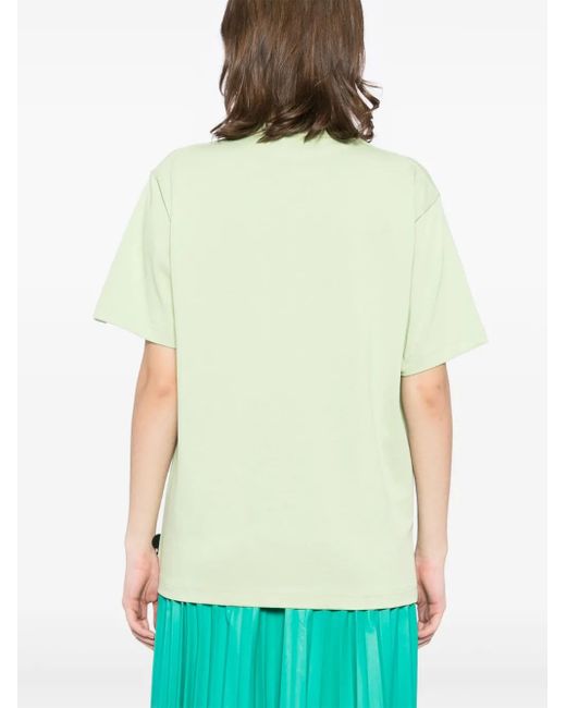 A Bathing Ape Green Graphic-Print T-Shirt