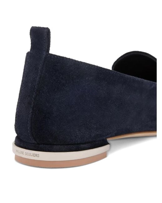 Malone Souliers Blue Dora Loafers