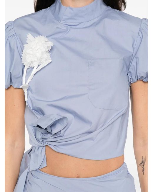 Self-Portrait Blue Tops