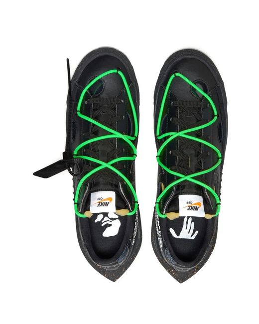 NIKE X OFF-WHITE Green Blazer Low 77 Sneakers for men