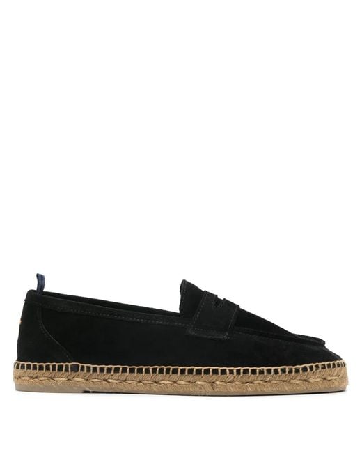 Castaner Black Nacho Suede Espadrilles for men