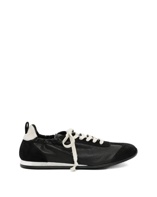 Uma Wang Black Baseball Sneakers for men