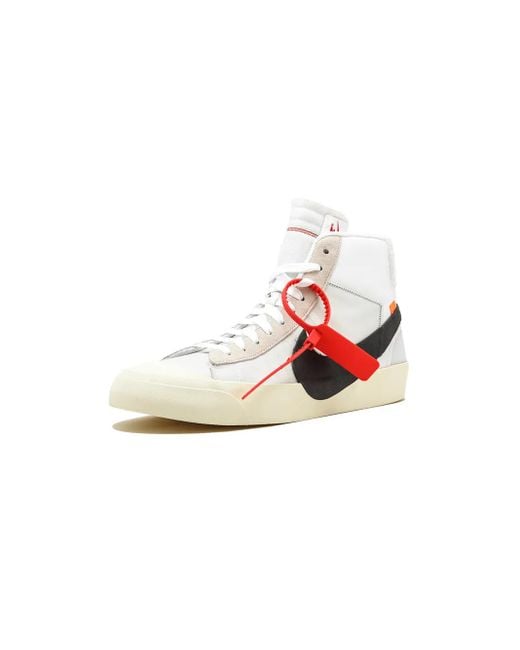 NIKE X OFF-WHITE White The 10: Nike Blazer Mid Sneakers for men