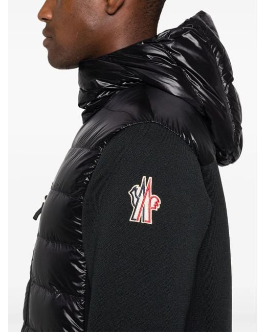 Chaqueta Con Paneles Y Cremallera Moncler de hombre de color Black