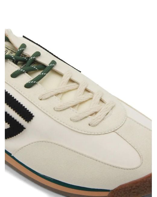 PURAAI White Phantom Stripe-Detail Sneakers for men
