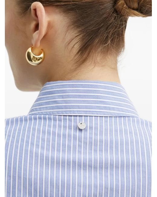 Boss Blue Striped Shirt