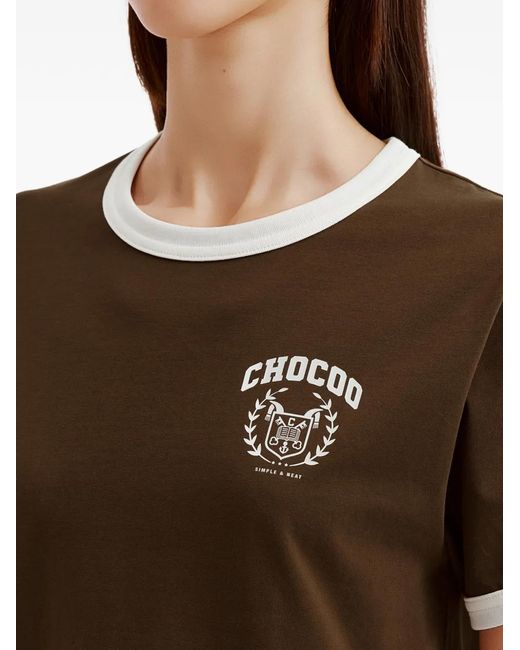 Chocoolate Brown Short-Sleeve T-Shirt