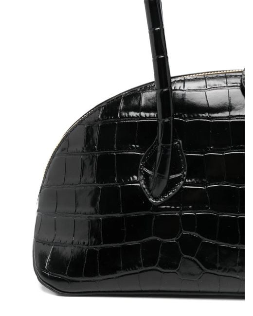 Liffner Black Ew Dome Shoulder Bag