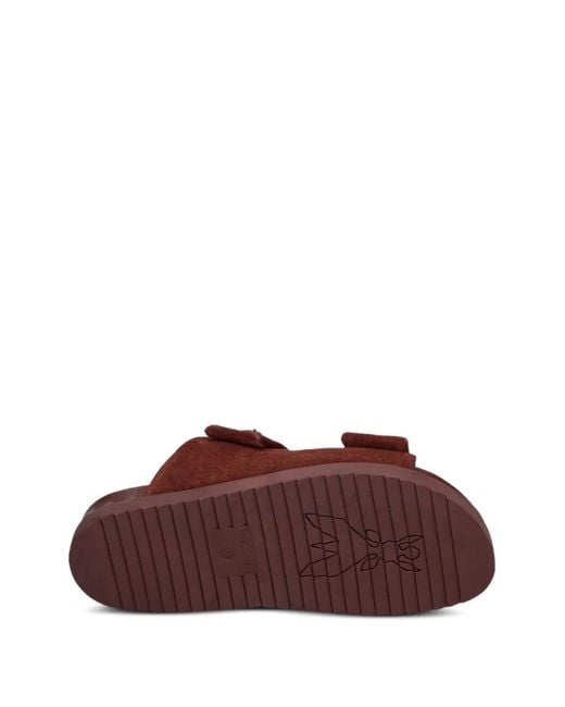 Patrizia Pepe Brown Strap Sandals