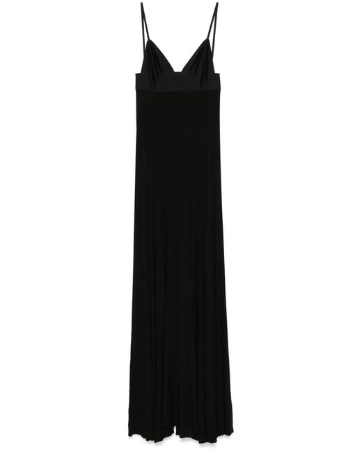 Jacquemus Black Stretch Jersey Dress
