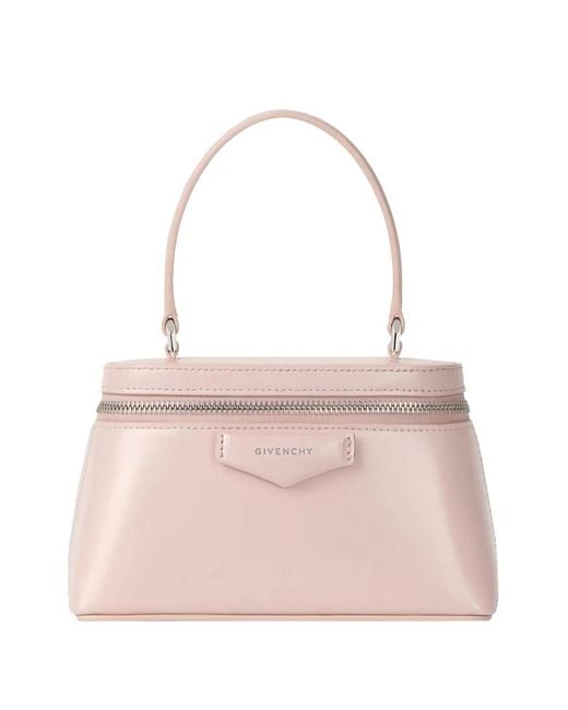 Givenchy Pink Pochette Zippée En Cuir