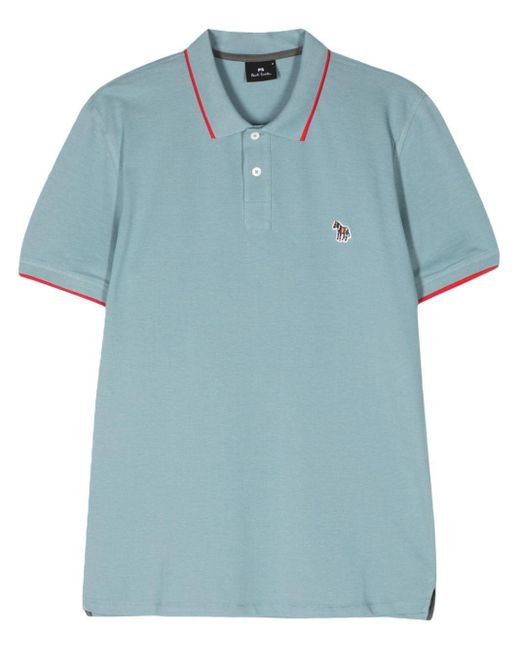 PS by Paul Smith Poloshirt Met Logo-applicatie in het Blue voor heren