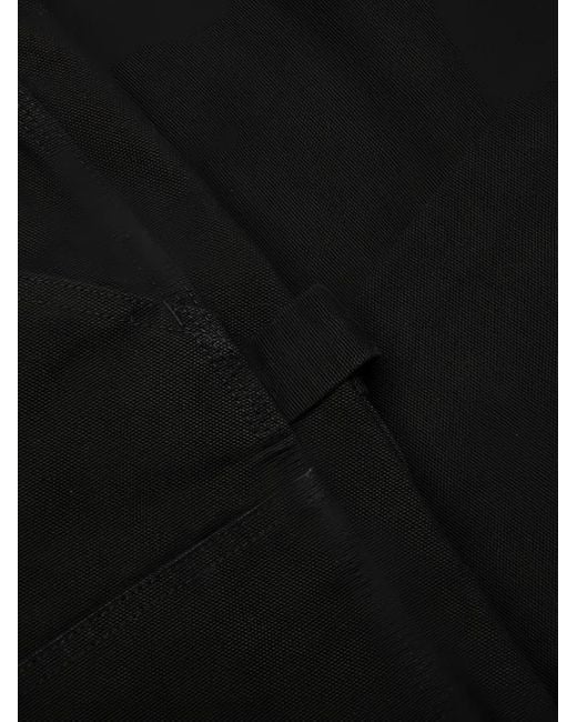 South2 West8 Black Double-Knee Trousers for men