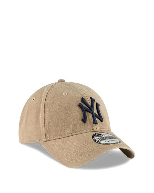 KTZ Natural Mlb Core Classic 2.0 9Twenty Logo-Patch Baseball Cap for men