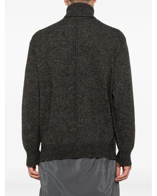 stein Black Roll-Neck Sweater