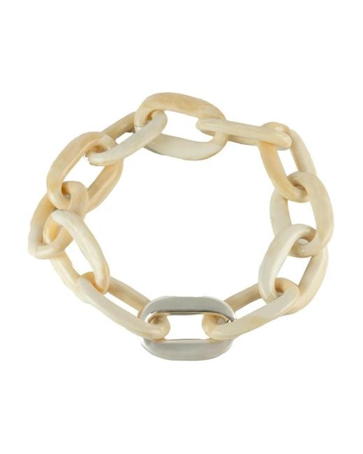 Parts Of 4 Metallic Massive Link Infinity Chain (Pb+Pa) Necklace