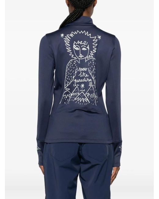 Rossignol Jcc Climi Ski-Jack Met Rits in het Blue