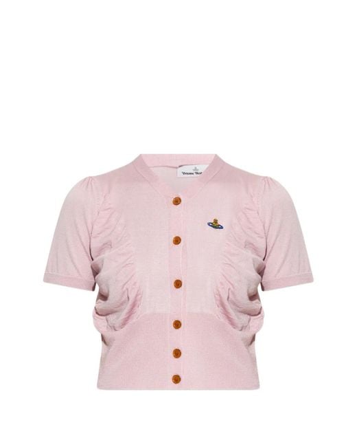 Vivienne Westwood Pink Buttoned Top