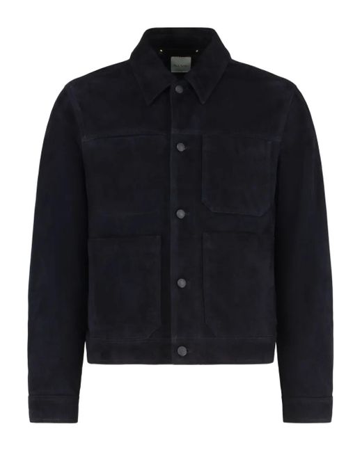 Chaqueta de ante con botones Paul Smith de hombre de color Blue