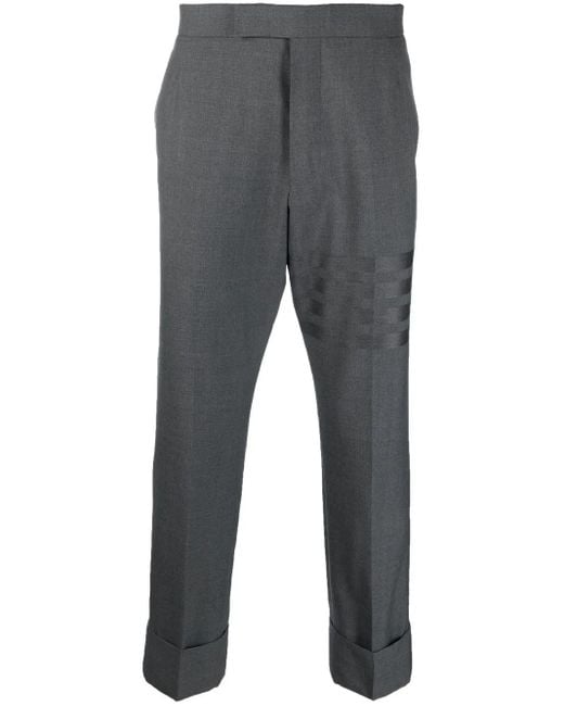 Thom Browne Gray Trousers for men