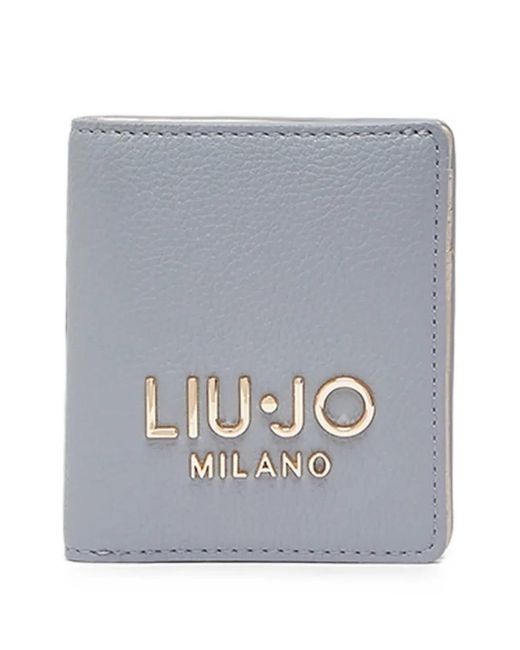Liu Jo Gray Card Holder With Zip