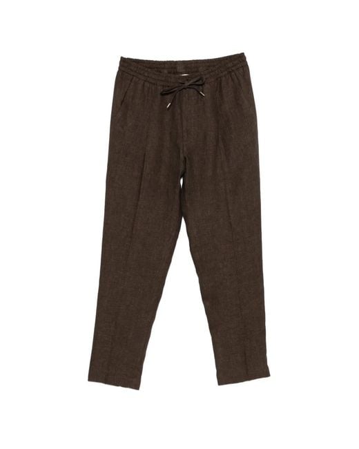 Briglia 1949 Gray Wimbledons Drawstring Trousers for men