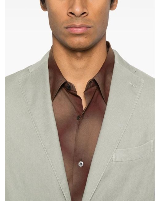 Boglioli Green Lightweight Blazer for men