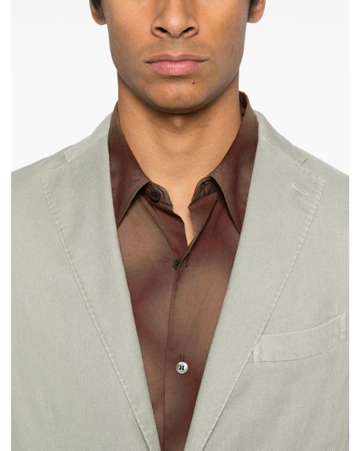 Boglioli Green Lightweight Blazer for men