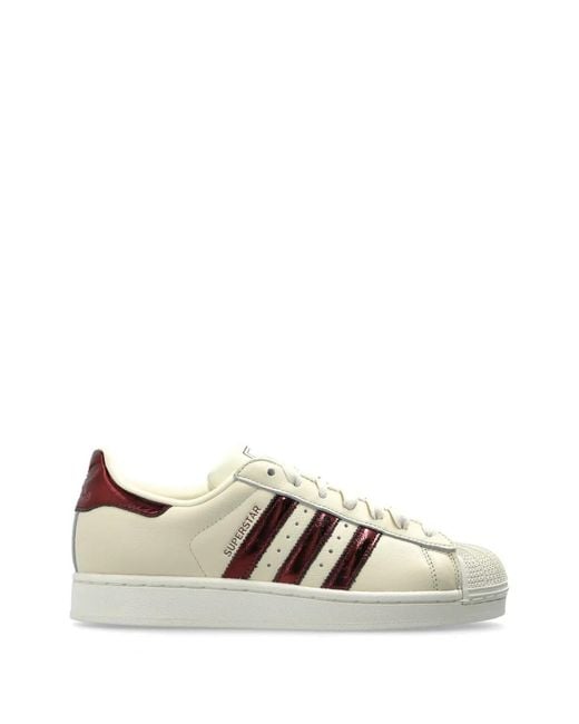 Adidas White Superstar Ii Sneakers