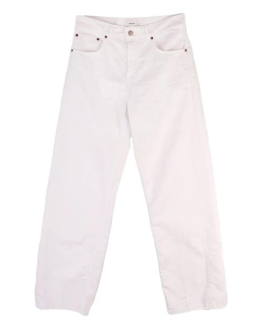 Haikure White Five-Pocket-Jeans