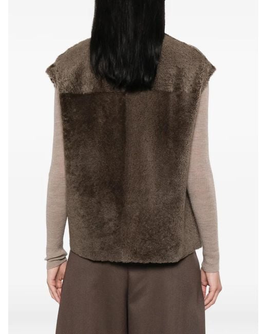 Joseph Brown Reversible Shearling Jacket