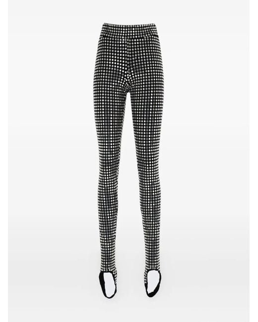 The New Arrivals Ilkyaz Ozel Gray Loulou Leggings