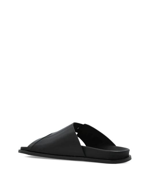 Alohas Black Alba Buckle Sandals