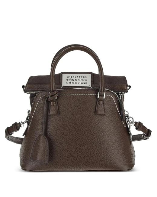 Borsa Tote 5Ac Classique di Maison Margiela in Brown