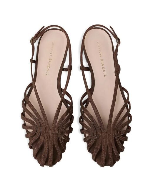 Loeffler Randall White Devon Cage Sandals
