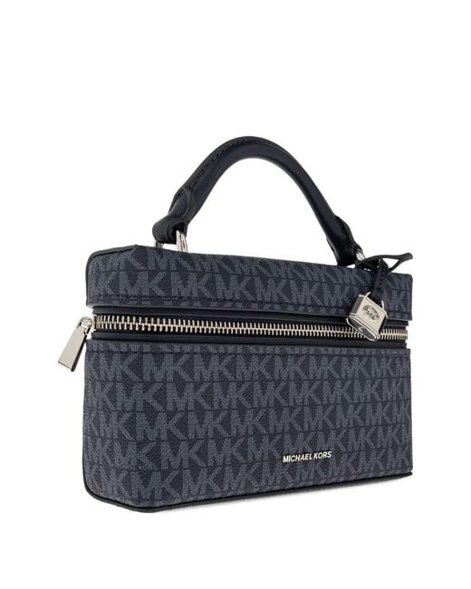 Borsa Tote Jana Con Monogramma di MICHAEL Michael Kors in Blue