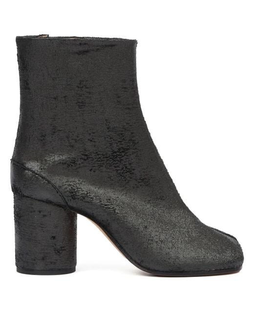Maison Margiela Black Tabi Ankle Boots H80