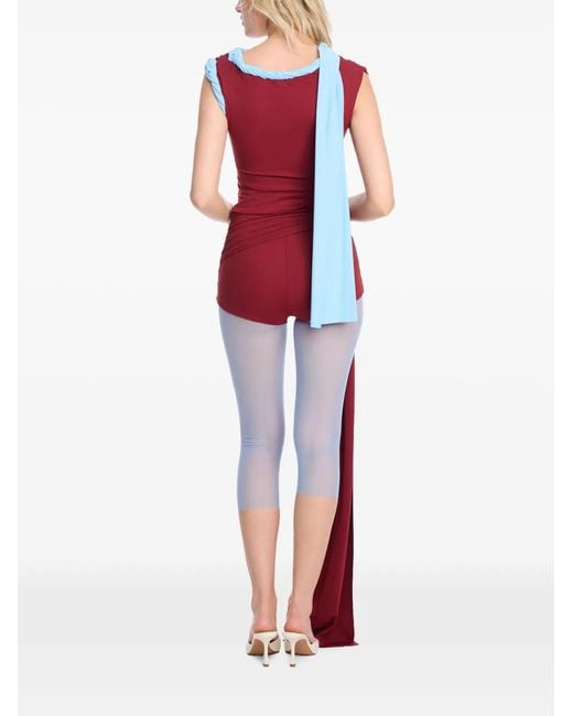 Axel 113 Red Nari Twisted Top