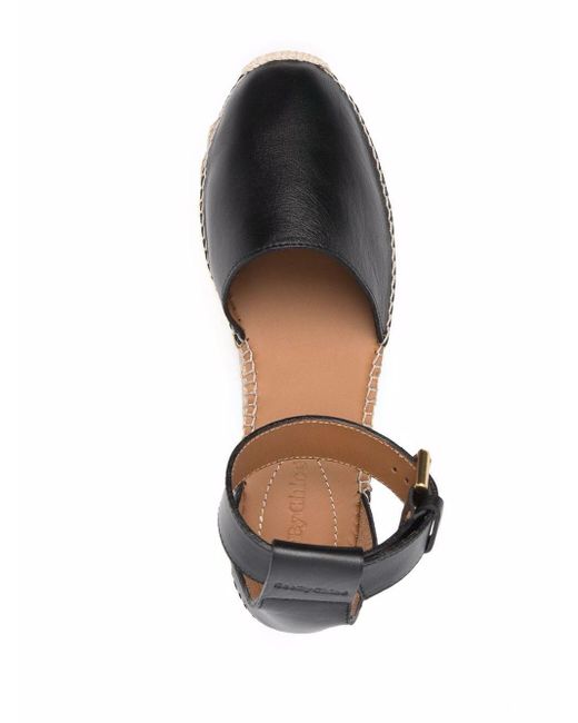 see by chloe glyn espadrilles black